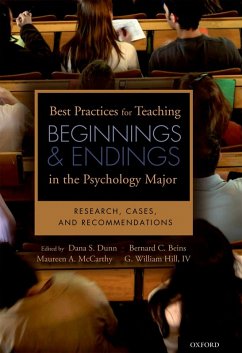 Cover Best Practices for Teaching Beginnings and Endings in the Psychology Major (eBook, PDF)