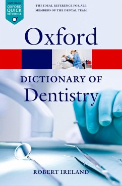 A Dictionary of Dentistry (eBook, ePUB)