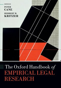 The Oxford Handbook of Empirical Legal Research (eBook, PDF)