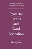 Syntactic Heads and Word Formation (eBook, PDF)