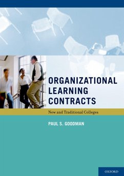 Organizational Learning Contracts (eBook, PDF) - Goodman, Paul S.