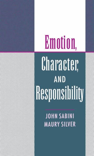 Emotion, Character, and Responsibility (eBook, PDF) Emotion, Character, and Responsibility (eBook, PDF)