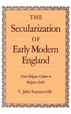 The Secularization of Early Modern England (eBook, PDF)