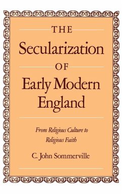 Cover The Secularization of Early Modern England (eBook, PDF)