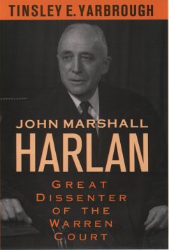 John Marshall Harlan (eBook, PDF) - Yarbrough, Tinsley E.