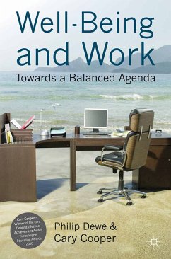 Well-Being and Work (eBook, PDF) - Dewe, P.; Cooper, C.