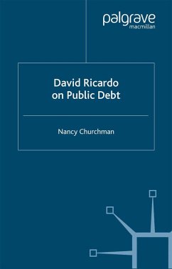 David Ricardo on Public Debt (eBook, PDF) - Churchman, N.