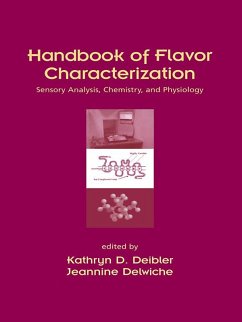 Cover Handbook of Flavor Characterization (eBook, PDF)