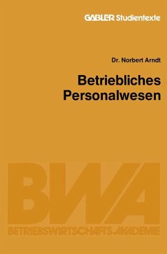 Cover Betriebliches Personalwesen