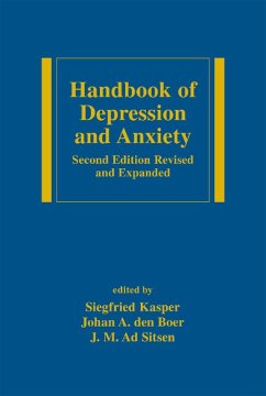 Handbook of Depression and Anxiety (eBook, PDF)