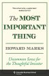 The Most Important Thing (eBook, ePUB) - Bild 1