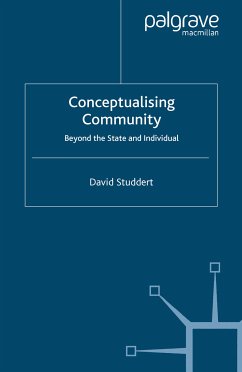 Conceptualising Community (eBook, PDF) - Studdert, D.