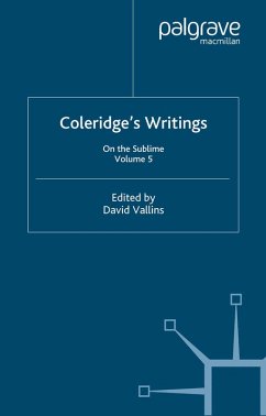 Coleridge's Writings: On the Sublime (eBook, PDF) - Vallins, David