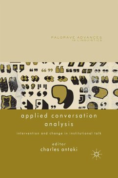 Applied Conversation Analysis (eBook, PDF)