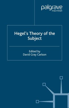 Hegel&quote;s Theory of the Subject (eBook, PDF)