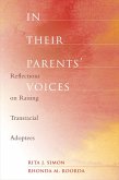 In Their Parents' Voices (eBook, ePUB)