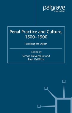 Penal Practice and Culture, 1500-1900 (eBook, PDF) - Griffiths, Paul; Devereaux, Simon