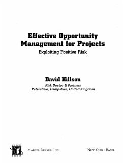 Effective Opportunity Management for Projects (eBook, PDF) - Hillson, David