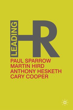 Leading HR (eBook, PDF) - Sparrow, P.; Hird, M.; Hesketh, A.; Cooper, C.