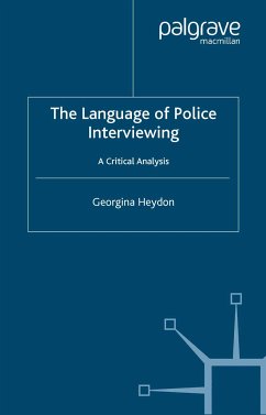 The Language of Police Interviewing (eBook, PDF)