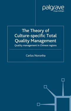 The Theory of Culture-Specific Total Quality Management (eBook, PDF) - Noronha, Carlos