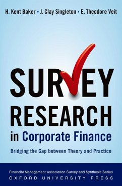 Cover Survey Research in Corporate Finance (eBook, ePUB)