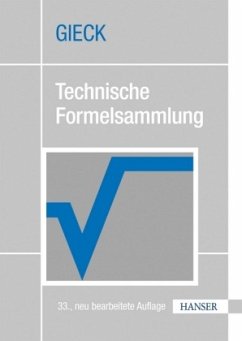 Technische Formelsammlung - Gieck, Reiner;Gieck, Kurt