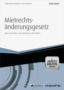 Das Mietrechtsänderungsgesetz - mit Arbeitshilfen online (eBook, PDF) - Sterns, Detlef; Sterns-Kolbeck, Melanie
