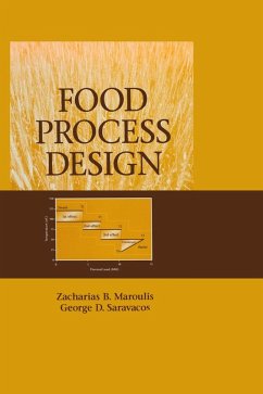 Food Process Design (eBook, PDF) - Maroulis, Zacharias B.; Saravacos, George D.