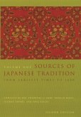 Sources of Japanese Tradition (eBook, ePUB)