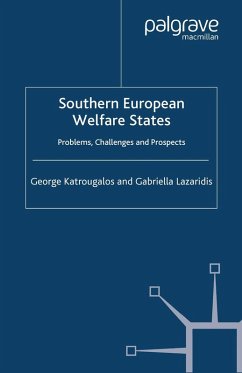 Southern European Welfare States (eBook, PDF) - Katrougalos, G.; Lazaridis, G.