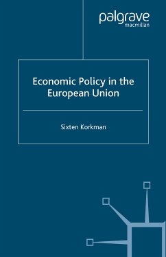 Economic Policy in the European Union (eBook, PDF) - Korkman, Sixten