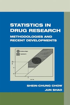 Statistics in Drug Research (eBook, PDF) - Chow, Shein-Chung; Shao, Jun
