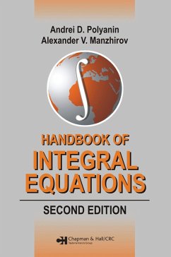Handbook of Integral Equations (eBook, PDF) - Polyanin, Polyanin; Manzhirov, Alexander V.