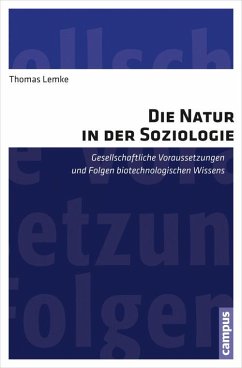 Die Natur in der Soziologie (eBook, PDF) - Lemke, Thomas