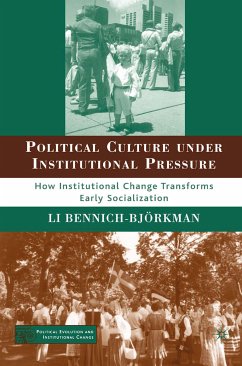 Political Culture under Institutional Pressure (eBook, PDF) - Bennich-Björkman, L.