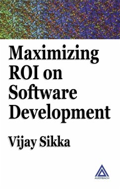 Maximizing ROI on Software Development (eBook, PDF) - Sikka, Vijay