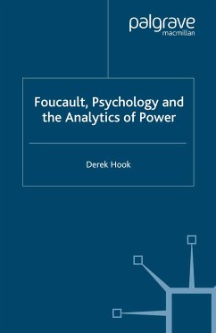 Foucault, Psychology and the Analytics of Power (eBook, PDF) - Hook, D.