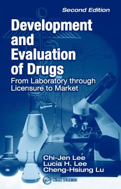 Development and Evaluation of Drugs (eBook, PDF) - Lee, Chi Jen; Lu, Cheng-Hsiung; Lee, Lucia H.