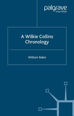 A Wilkie Collins Chronology (eBook, PDF)