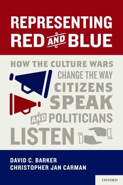 Representing Red and Blue (eBook, ePUB) - Barker, David C.; Carman, Christopher Jan