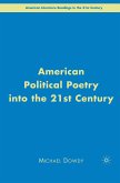 American Political Poetry in the 21st Century (eBook, PDF)