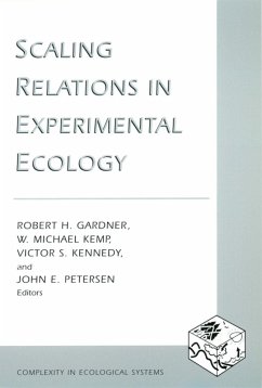 Cover Scaling Relations in Experimental Ecology (eBook, ePUB)
