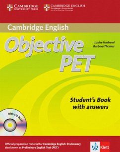 Student's Book (with answers), w. CD-ROM, Klett Edition / Objective PET (Second edition) - Objective PET (Second edition)