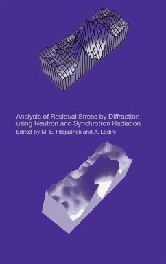 Cover Analysis of Residual Stress by Diffraction using Neutron and Synchrotron Radiation (eBook, PDF)