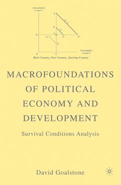 Macrofoundations of Political Economy and Development (eBook, PDF) - Goalstone, D.