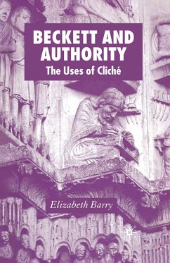 Beckett and Authority (eBook, PDF) - Barry, Elizabeth