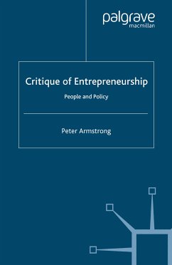 Critique of Entrepreneurship (eBook, PDF)