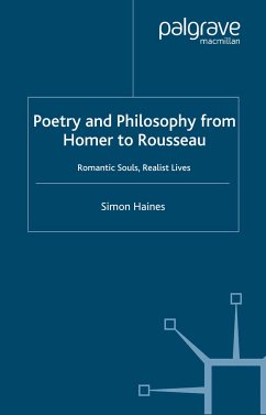 Poetry and Philosophy from Homer to Rousseau (eBook, PDF) - Haines, S.