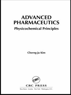 Cover Advanced Pharmaceutics (eBook, PDF)